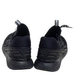 Louis Vuitton Black Fabric And Mesh Fastlane Sneakers Size 41