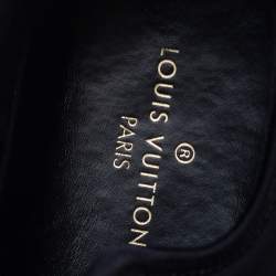 Louis Vuitton Black Fabric And Mesh Fastlane Sneakers Size 41