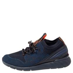 Louis Vuitton Blue Fastlane Sneakers Mens 10.5