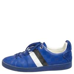 Damier Cobalt Frontrow Sneaker – Luxuria & Co.