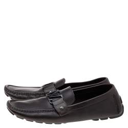 Louis Vuitton Dark Brown Monte Carlo Loafers Size 44.5