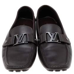 Louis Vuitton Dark Brown Monte Carlo Loafers Size 44.5