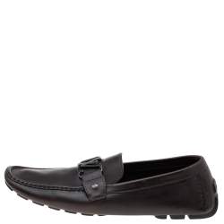 Louis Vuitton Dark Brown Monte Carlo Loafers Size 44.5