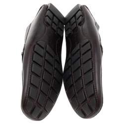 Louis Vuitton Dark Brown Monte Carlo Loafers Size 44.5