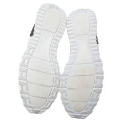 Pre Owned حذاء رياضي لوي فيتون ران أواي كانفاس مونوغرامي ثلاثي اللون مقاس 45