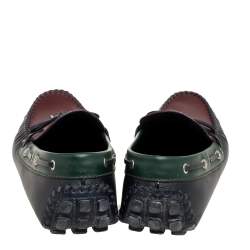 Pre Owned حذاء لوفرز لوي فيتون أريزونا جلد ثلاثي اللون مقاس 45