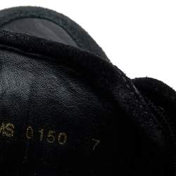 Louis Vuitton Black Suede And Leather Cosmos Low Top Sneakers Size 41