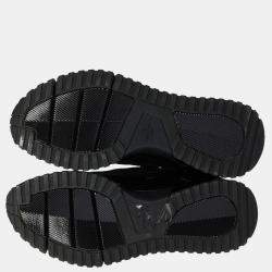 Pre Owned Louis Vuitton Black V.N.R Athletic Sneakers EU 41