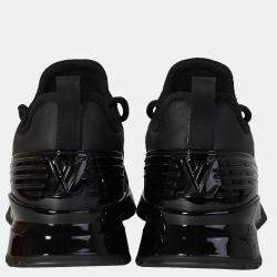 Pre Owned Louis Vuitton Black V.N.R Athletic Sneakers EU 41