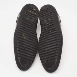 مملوكة مسبقًا Louis Vuitton Black Leather  Lace Up Oxford Size 44 