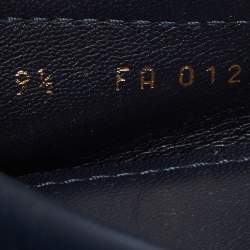 Pre Owned Louis Vuitton Blue Denim Monte Carlo Loafers Size 43.5