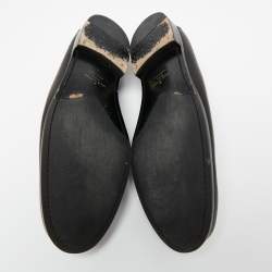 مملوكة مسبقًا Louis Vuitton Black Epi Leather Major Loafers Size 47