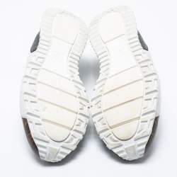 Pre Owned Louis Vuitton Multicolor Monogram Canvas Run Away Low Top Sneakers Size 43.5