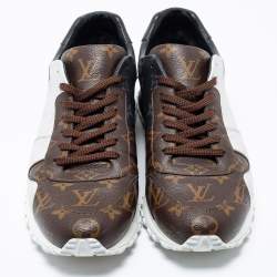 Pre Owned Louis Vuitton Multicolor Monogram Canvas Run Away Low Top Sneakers Size 43.5