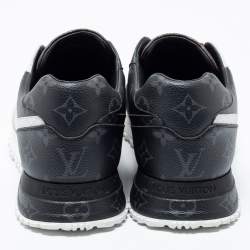 Pre Owned Louis Vuitton Multicolor Monogram Canvas Run Away Low Top Sneakers Size 43.5