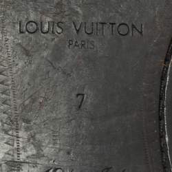 Pre Owned حذاء لوفرز لوي فيتون جلد أسود سليب أون مقاس 41