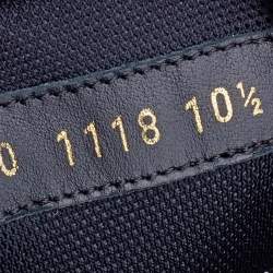 Pre Owned حذاء رياضي لوي فيتون رانر شبكة وسويدي أسود بعنق منخفض مقاس 44.5