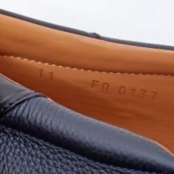 مملوكة مسبقًا حذاء رياضي لوي فيتون جلد أزرق/أسود مقاس 45