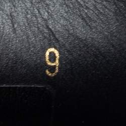 Pre Owned Louis Vuitton Black Petit Damier Canvas and Suede Vibes Sneakers Size 43