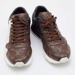 Louis Vuitton Tricolor Monogram Canvas Runaway Sneakers Size 42