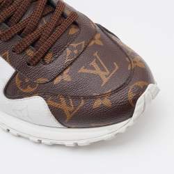 Louis Vuitton Tricolor Monogram Canvas Runaway Sneakers Size 42