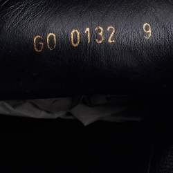 مملوكة مسبقًا Louis Vuitton Black Petit Damier Canvas and Suede Vibes Low Top Sneakers Size 43