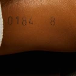 مملوكة مسبقًا Louis Vuitton Brown Leather Run- Away Sneakers Size 42 