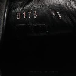 Pre Owned Louis Vuitton Grey/Black Monogram Canvas and  Leather High Top  Sneakers Size 43.5