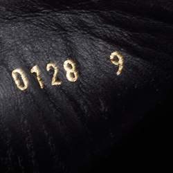 مملوكة مسبقًا Louis Vuitton Black/Brown Leather And Monogram Canvas Run Away Sneakers Size 43