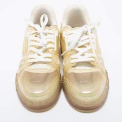 Louis Vuitton Transparent Monogram PVC Trainer Sneakers Size 42