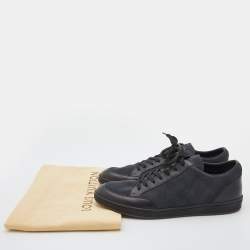 Louis Vuitton Damier Graphite Nylon and Leather Offshore Sneakers Size 42
