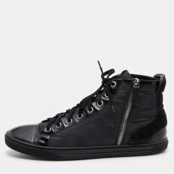 Beverly hills leather low trainers Louis Vuitton Black size 41.5 EU in  Leather - 30361429