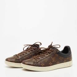 Frontrow leather trainers Louis Vuitton Brown size 36 EU in Leather -  34772000