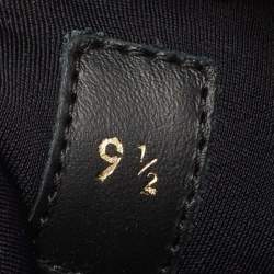 Pre Owned Louis Vuitton Black Mesh and Fabric Fastlane Sneakers Size 43.5