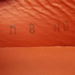 Pre Owned Louis Vuitton Two Tone Leather Hockenheim Loafers Size 42