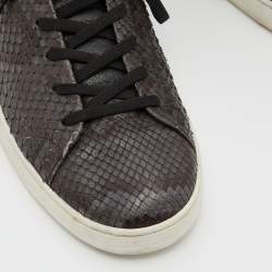 Louis Vuitton Two Tone Python Frontrow Sneakers Size 43.5