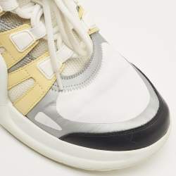 Louis Vuitton Multicolor Mesh and Leather Archlight Low Top Sneakers Size 40.5