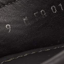 Pre Owned Louis Vuitton Black Leather Monte Carlo Loafers Size 43