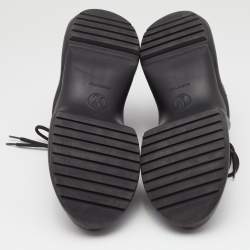 Pre Owned Louis Vuitton Black/Brown Mesh and Monogram Canvas Archlight Sneakers Size 41