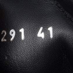 Pre Owned Louis Vuitton Black/Brown Mesh and Monogram Canvas Archlight Sneakers Size 41