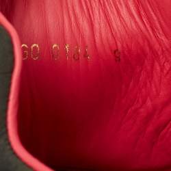 مملوكة مسبقًا Louis Vuitton Black Perforated Leather and Nubuck Trailblazer Sneakers Size 43