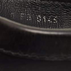 Louis Vuitton Black Leather Monte Carlo Loafers Size 43