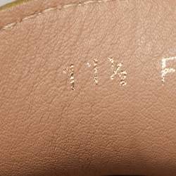 Pre Owned Louis Vuitton Beige  Leather Lombok Slip On Loafers Size 45.5