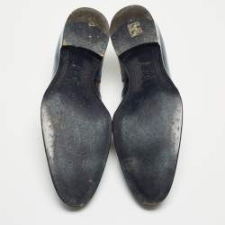 Pre Owned Louis Vuitton Tricolor Brogue Leather Lace Up Derby Size 45.5