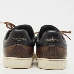Louise Vuitton Brown Monogram Canvas Low Top Sneakers Size 40