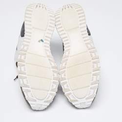 Louis Vuitton Tricolor Monogram Canvas Run Away Sneakers Size 45