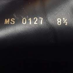 Louis Vuitton Brown/Black Monogram Canvas and Leather Match Up Sneakers Size 42.5