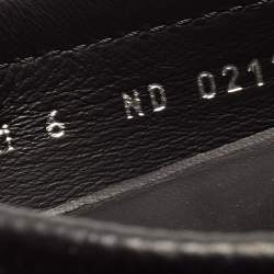 Louis Vuitton Black Leather Monte Carlo Loafers Size 40