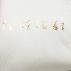 Louis Vuitton White/Brown Leather and Monogram Canvas Stellar Low Top Sneakers Size 41