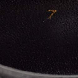 مملوكة مسبقًا Louis Vuitton Black Leather Lace Up Derby Size 41